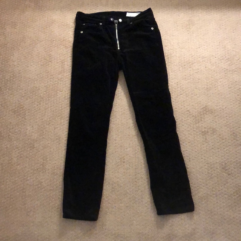 Rag and bone velvet pants